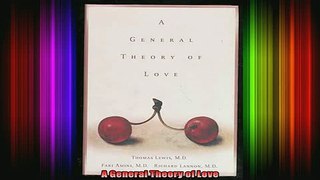 READ book  A General Theory of Love Full EBook