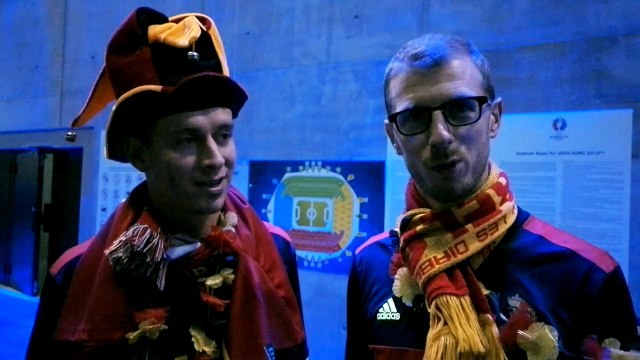 Les supporters déçus de la prestation des Diables contre l'Italie