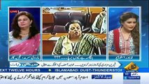 PJ Mir Denies To Condemn Khawaja Asif On His Statement- Watch Reaction Of Benish Saleem