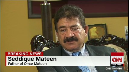 Orlando shooter"s dad ,His act was a terror act