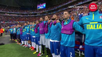 Quand Buffon incarne l'hymne national italien avec une telle fierté...