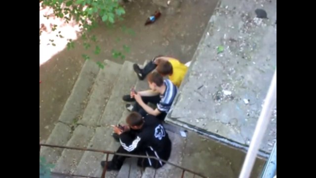 Idiots hit by idiot. Let it rain.