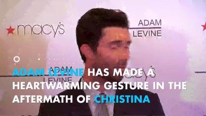 Adam Levine offers Christina Grimmie's mother to pay for the singer's funeral