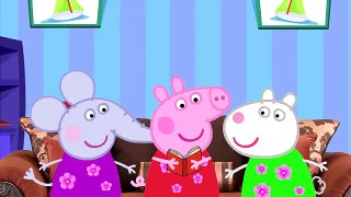 Свинка Пеппа Мультфильм Пеппа решила устроить пижамную вечеринку  Peppa Pig