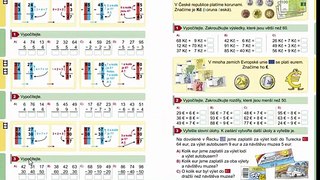 Písemné sčítání a odčítání celých desítek, Matýskova matematika 7. díl, strana 10, cvičení 3