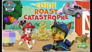 Paw Patrol English Video Game Corn Roast Catastrophe. Learn Numbers.
