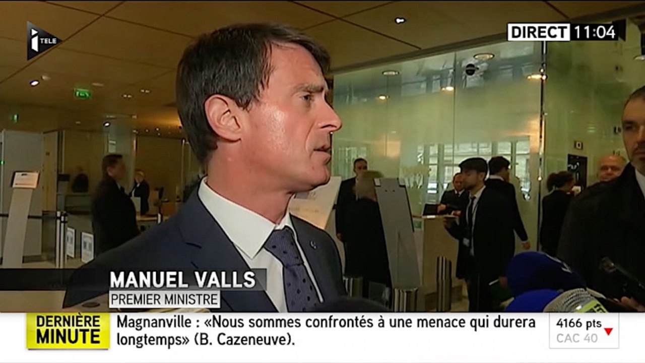 "La détermination de la France, qui est attaquée pour ce qu’elle est, pour ses valeurs, ne doit pas faiblir"