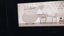 Peppa pig shopping sepia