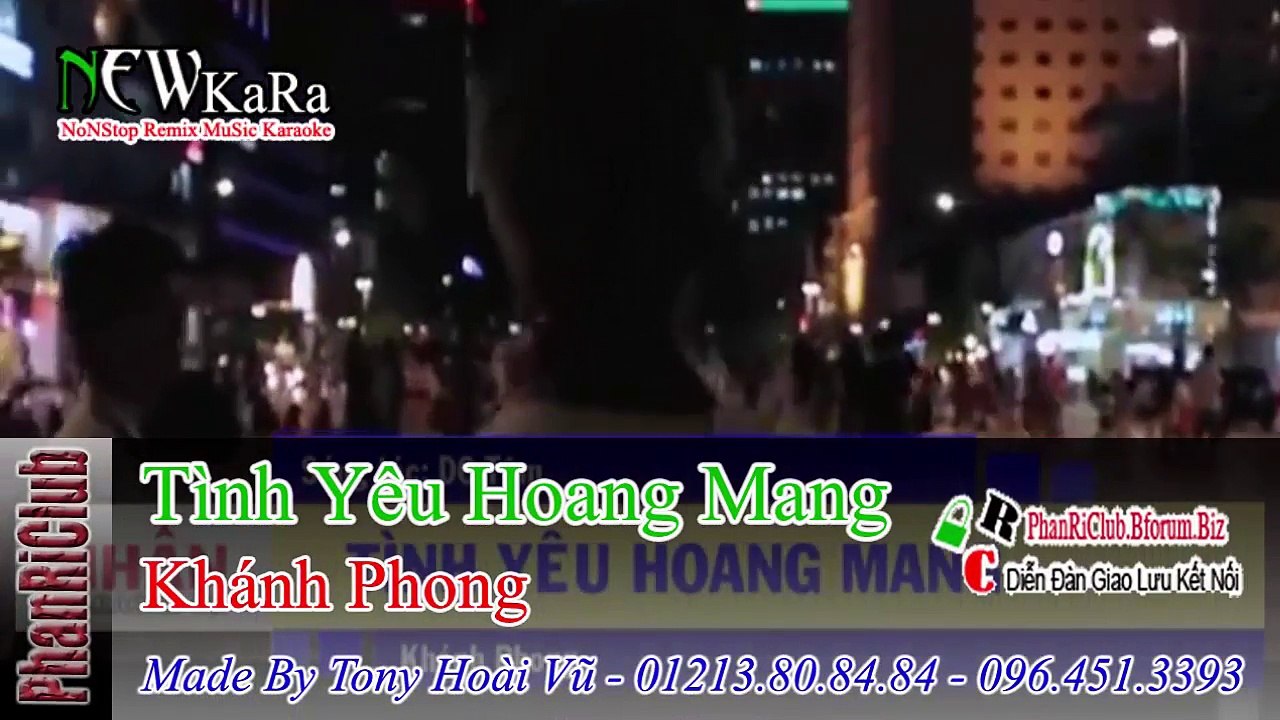 [Karaoke Beat HD] Tình Yêu Hoang Mang - Khánh Phong