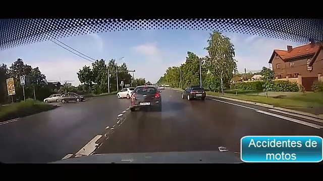 Accidentes de motos,que peligro este moto!