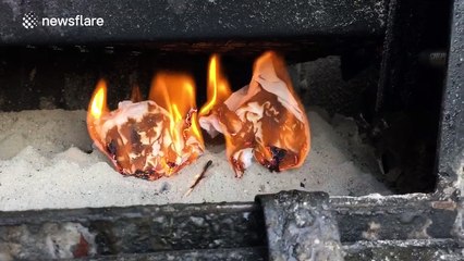 How to start a barbecue without fire-starter
