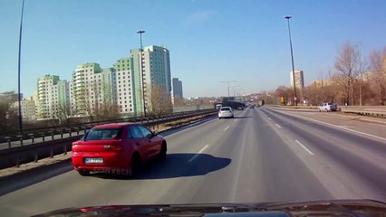 DK 8 Warszawa Wislostrada - Powazkowska/Prymasa 2011-03-27