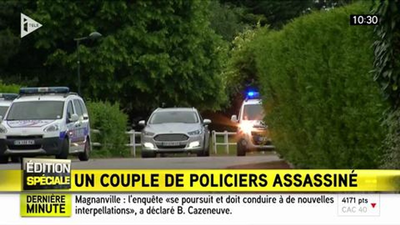 Deux policiers tués par un forcené se revendiquant de l'EI, seul rescapé l'enfant de 3 ans désormais orphelin