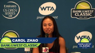 Carol Zhao Post-Match Presser 7/29