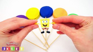 Pâte à modeler beaucoup de couleurs Play-Doh surprise Lollipops, SpongeBob Littlest Pet Shop