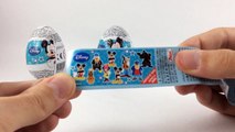 Surprise Eggs Disney Mickey Mouse Unboxing Opening Toy Juguetes Huevos Chocolate Sorpresa Zaini