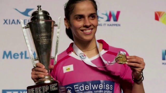 Saina Nehwal beats Chinese Sun Yu to win 2nd Australian Badmintion Open title || Vianet Media