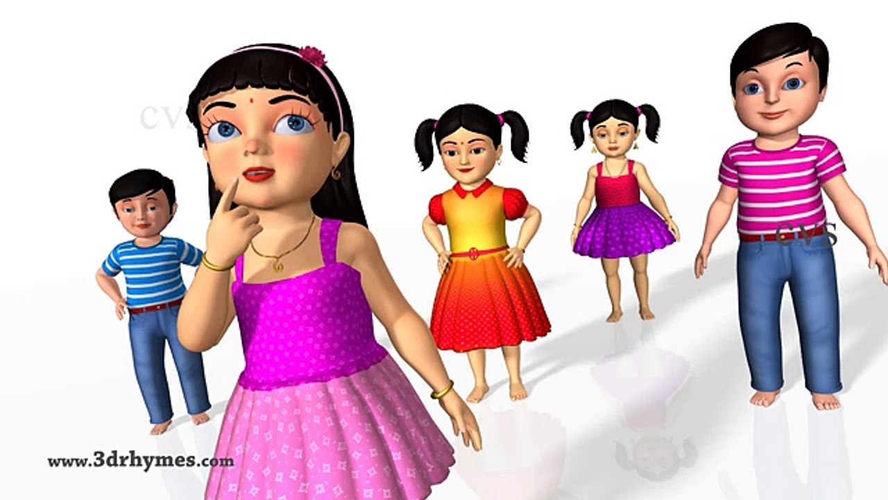 Color Songs - 3D Animation Learning Colors Nursery Rhymes for children -