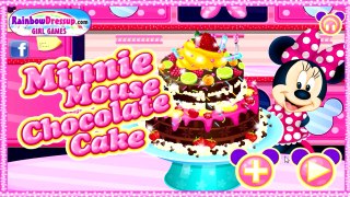 Minnie Mouse Chocolate Cake - Disney Games - HD