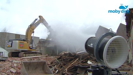 #Mobydick , Dust Control Cannons