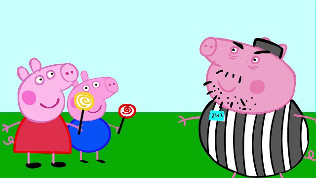 Peppa pig Crying kidneping policeman Finger Family Nursery Rhymes Lyrics new episode Parody
