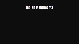 Download Indian Monuments [PDF] Full Ebook