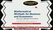 read now  Schaums Outline of Mathematical Methods for Business and Economics Schaums Outlines