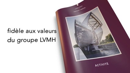 Havas Publishing Services pour LVMH - "Rapport Annuel 2014" - mars 2015