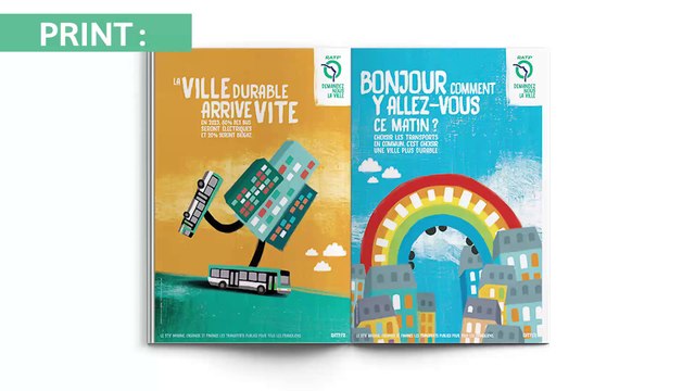 Havas Worldwide Paris et Havas Publishing Services pour la RATP - Demandez-nous la ville - décembre 2015
