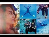 Sonakshi Sinha’s Snorkelling Trip Pics