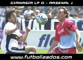 Gimnasia LP 0 - Arsenal 1. Apertura Argentino 2008.