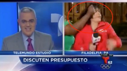 Une journaliste se fait agresser en plein direct !