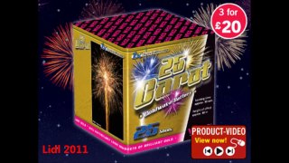 25 Carat- Weco fireworks (Below the firework)