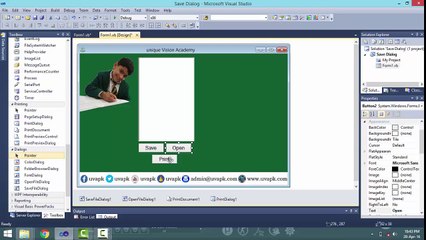 Lecture 22 how to make print button in VB.Net in hindi urdu