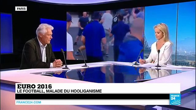 EURO-2016 - Affrontements entre hooligans à Marseille lors de la rencontre Angleterre-Russie