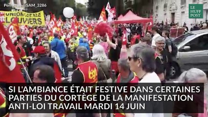 Tensions et violences lors de la manifestation anti loi Travail
