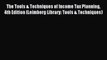 Read The Tools & Techniques of Income Tax Planning 4th Edition (Leimberg Library: Tools & Techniques)