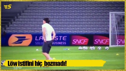 Löw, istifini hiç bozmadı