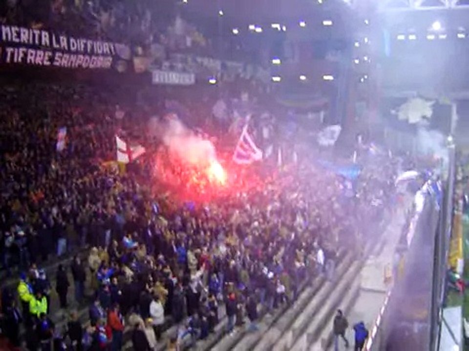 Sampdoria-Reggina 24-01-04 Armata Blucerchiata