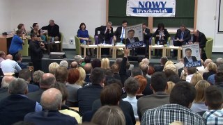 Debata kandydatów na burmistrza (31) Wyszków 29. 10. 2014 r.