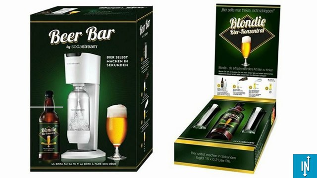 Beer Bar : réalisez vos propres bières rapidement avec Sodastream