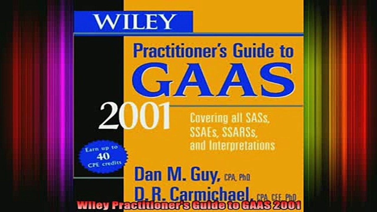 READ FREE FULL EBOOK DOWNLOAD  Wiley Practitioners Guide to GAAS 2001 Full Ebook Online Free
