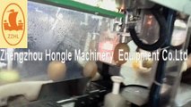 Kiwi fruit peeling machine