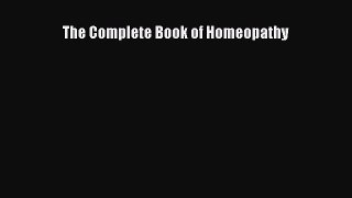 Download The Complete Book of Homeopathy PDF Free