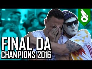 FINAL DA CHAMPIONS 2016 - FRED CHORA NO SAN SIRO