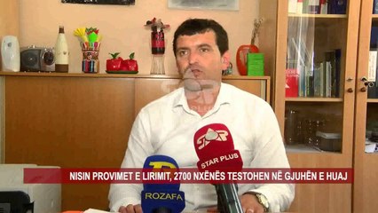 NISIN PROVIMET E LIRIMIT, 2700 NXËNËS TESTOHEN NË GJUHËN E HUAJ