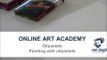 Online Art Academy  - Oilpastels - Painting with oil pastels