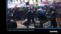 De nouveaux affrontements entre forces de l'ordre et manifestants à Paris