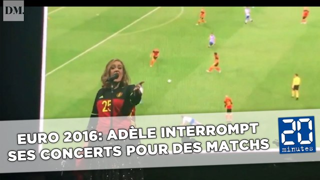 Euro 2016: Adèle interrompt ses concerts pour des matchs