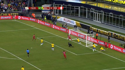 Le Brésil éliminé de la Copa America après un but marqué du bras par le Pérou